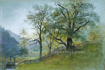  Paisajes Pintura Art%c3%adstica - Vahm en Tirol cerca de Brixen paisaje Luminismo William Stanley Haseltine